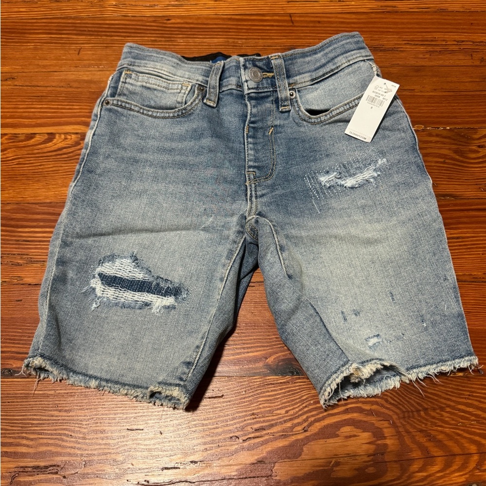 #31 Boys NWT Old Navy Jean shorts 8 Slim